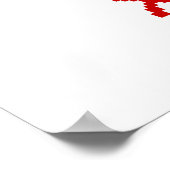 暖保か編みクリスマス ポスター (角)