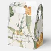 暖冬の魅力的クリスマスカスタム フェイバーボックス (オープン)