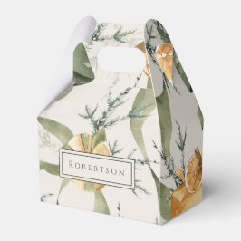 暖冬の魅力的クリスマスカスタム フェイバーボックス