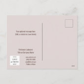 暖冬ウィッシュズビジネスハッピーホリデー シーズンポストカード (裏面)