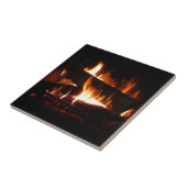 暖冬シーン撮影の暖炉 タイル (側面)