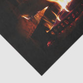 暖冬シーン撮影の暖炉 薄葉紙 (詳細)