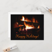 暖冬ホリデー カード (正面/裏面インサイチュ)