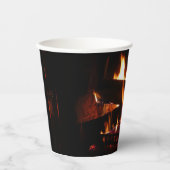 暖冬 紙コップ (正面)