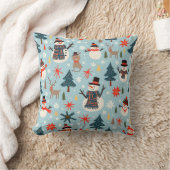 暖感じかい冬のクッション クッション (ブランケット)