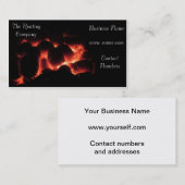 暖房および冷却名刺 名刺 (正面/裏面)