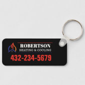 暖房および冷却HVAC キーホルダー (正面)
