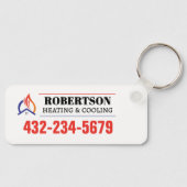 暖房および冷却HVAC キーホルダー (正面)