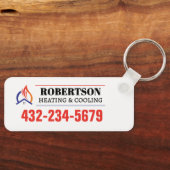 暖房および冷却HVAC キーホルダー (正面)