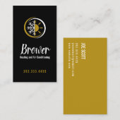 暖房および空調、冷却、修理 名刺 (正面/裏面)