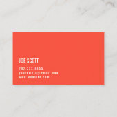 暖房および空調、冷却、修理 名刺 (裏面)