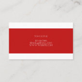 暖房と冷却、エアコンHVAC 名刺 (裏面)