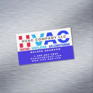 暖房と換気と空調 – HVAC マグネット名刺