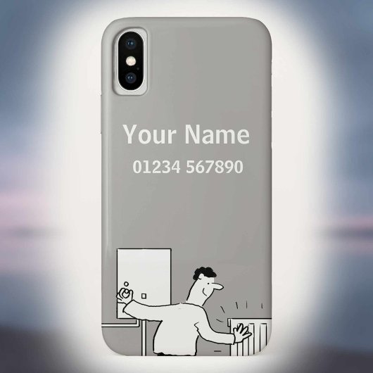 暖房と配管テーマ漫画 Case-Mate iPhoneケース