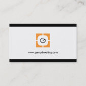 暖房会社用名刺 名刺 (裏面)