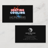 暖房冷房空調 名刺 (正面/裏面)