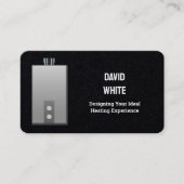 暖房技術者 名刺 (正面)