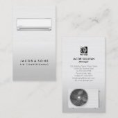 暖房換気空調HVAC 名刺 (正面/裏面)