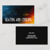 暖房空調用名刺 名刺 (正面/裏面)