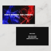 暖房空調用名刺 名刺 (正面/裏面)