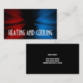 暖房空調用名刺 名刺 (正面/裏面)