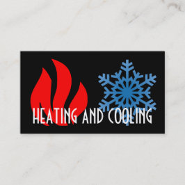 暖房空調用名刺 名刺