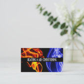 暖房空調用名刺 名刺 (スタンド正面)