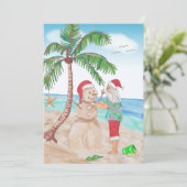 暖気候サンタ雪だるまからメリークリスマス (スタンド正面)