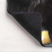 暖炉によるベルギーの羊飼い マウスパッド (コーナー)