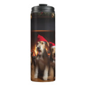 暖炉のクリスマスまでにエールを タンブラー (正面)