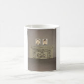 暖炉のマグ上のHavelそしてリード コーヒーマグカップ (中央)