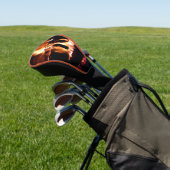 暖炉の中の丸太 ゴルフヘッドカバー (インサイチュ)