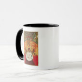 暖炉の前の子 マグカップ (正面左)