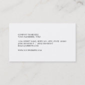 暖炉の名刺 名刺 (裏面)