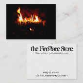 暖炉の名刺 名刺 (正面/裏面)