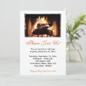 暖炉の招待状 招待状 (スタンド正面)