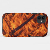暖炉の火炎マクロ Case-Mate iPhoneケース (裏面(横))