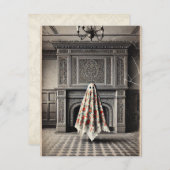 暖炉の記憶 - ゴシック・ヴィクトリアン ノートカード (正面/裏面)