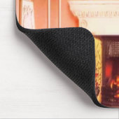 暖炉マウスパッド マウスパッド (コーナー)