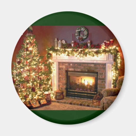 暖炉2 マグネット (正面)