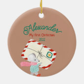 暖炉 セラミックオーナメント (裏面)