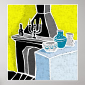 暖炉 ポスター (正面)