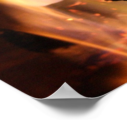 暖炉II ポスター (角)