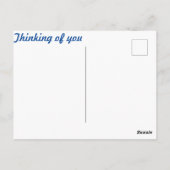 暖熱狂するかい背景の線お洒落 ポストカード (裏面)