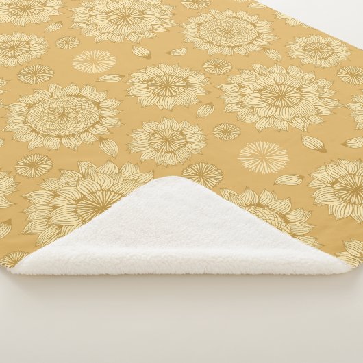 暖琥珀のサンライトスティルネスII シェルパブランケット (3/4)