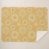 暖琥珀のサンライトスティルネスII シェルパブランケット (正面(横))