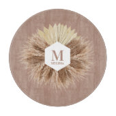 暖素朴かいニュートラルカラーズモノグラム カッティングボード (正面)