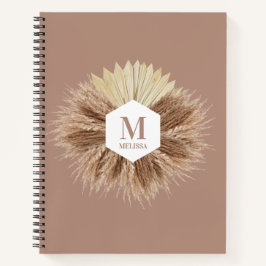 暖素朴かいニュートラルカラーズモノグラム ノートブック