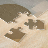 暖色の丸い型枠の背景 ジグソーパズル (側面)