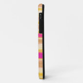 暖色ストライプグラフィックアート Case-Mate iPhoneケース (裏面/左)
